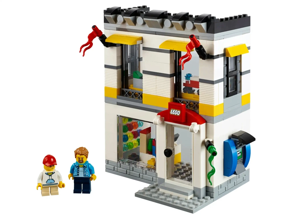 Конструктор LEGO 40305 Фирменный магазин LEGO в микромасштабе
