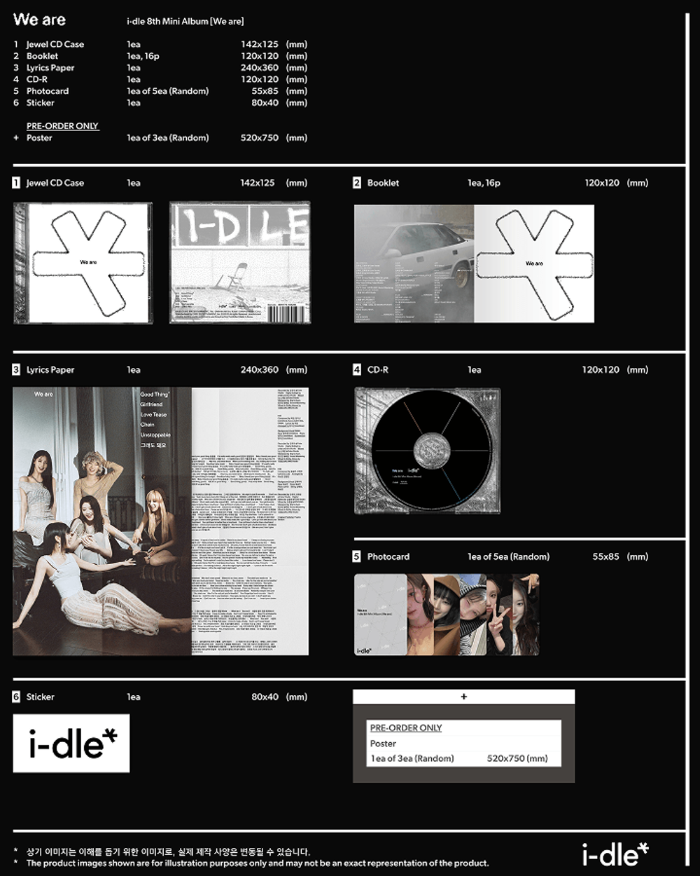 [Альбом] i-dle - We are (Special Jewel Ver.)