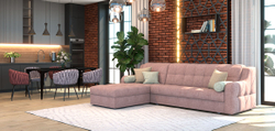 Прато (24) 155 + оттоманка 200 Paloma ice, ВариантКроя1, <Р>, НПБ HR