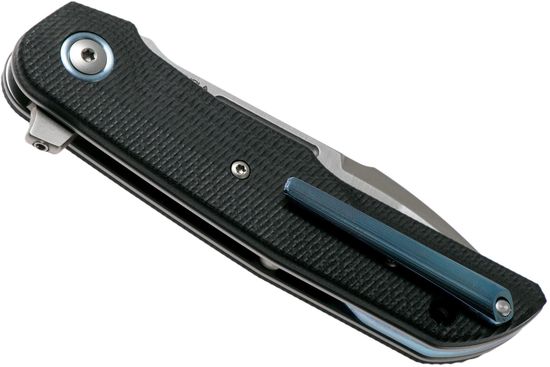 Складной нож MKM "CLAP" MKM/LS01 G BK c клинком из стали Böhler M390 Microclean®, рукоять G10