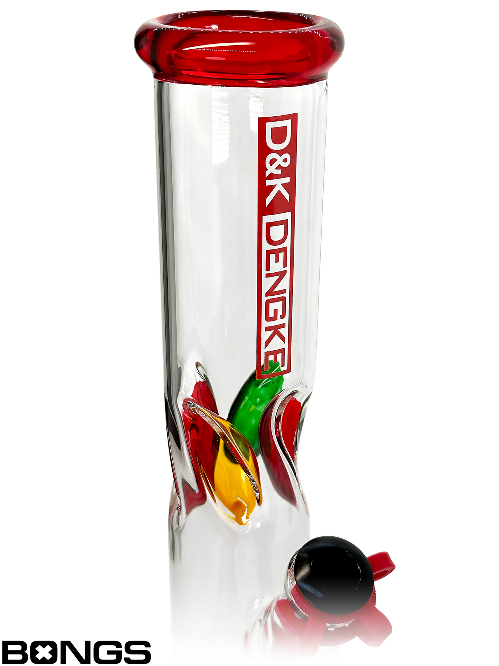 Бонг D&K Rasta Tube Ice 30 СМ