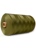 Нитки капроновые Петроканат Extra 800 гр, 93,5tex*4 (1,00 мм), оливковый, 1850м
