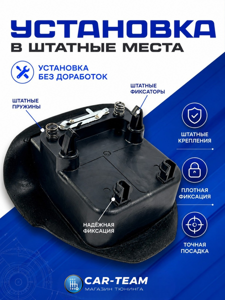 Муляж подушки безопасности (заглушка) в руль на Лада Приора 2, Калина 2
