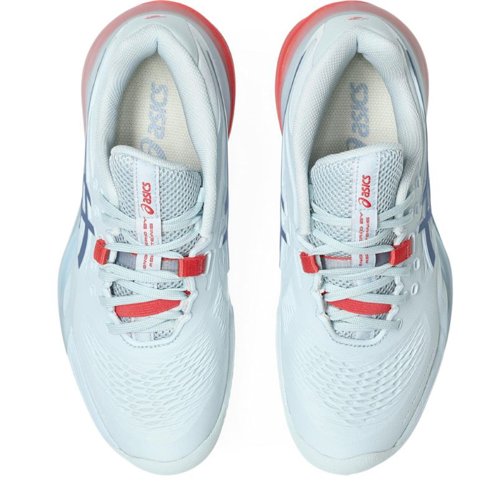 Женские Кроссовки теннисные Asics Gel-Resolution X Clay - sky/grey blue