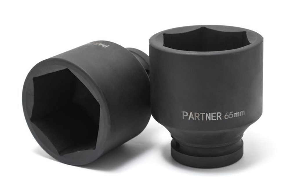 Головка ударная глубокая, 40мм (6гр) 1'' Partner PA-48510040