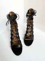 Кожаные босоножки Aquazzura, 40