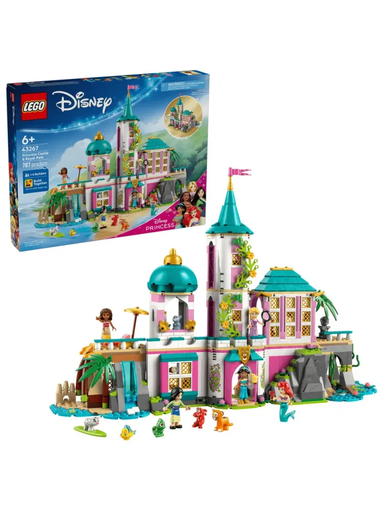 Конструктор Disney 43267 Замок принцессы и питомцы