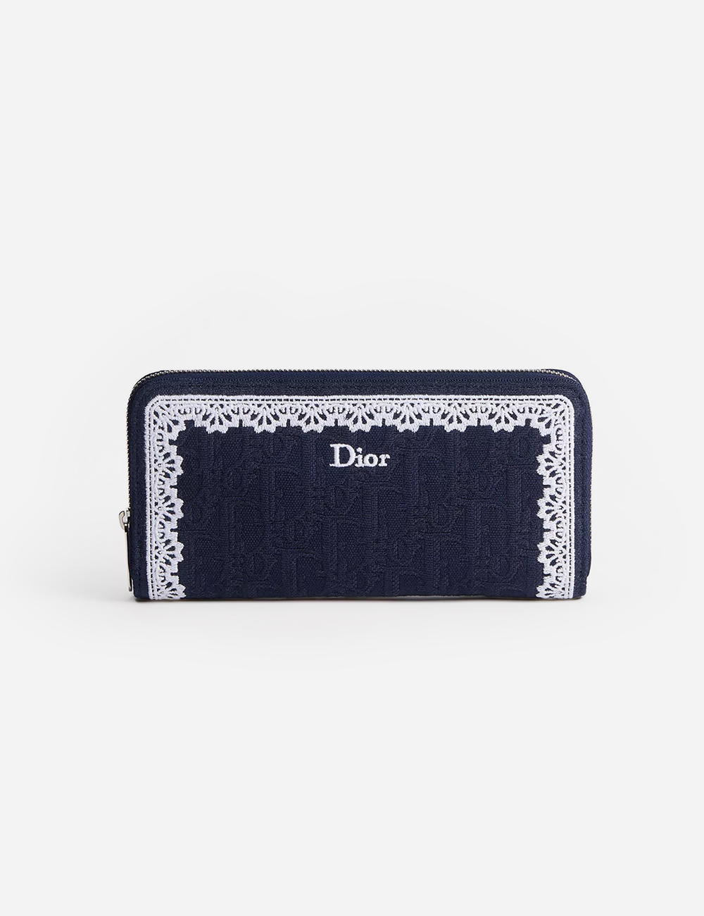 Кошелек Dior Oblique Voyageur Slim "Blue"