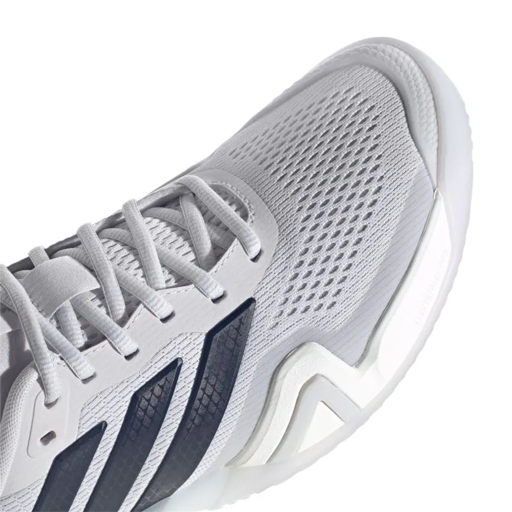 Мужские кроссовки теннисные Adidas Barricade 14 M - dash grey/aurora ink/cloud white