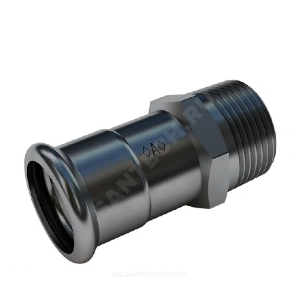 Переход сталь нерж AISI 304 Дн 22х1/2" Ру16 пресс/НР >A< Press Inox IBP PS24243G0220400