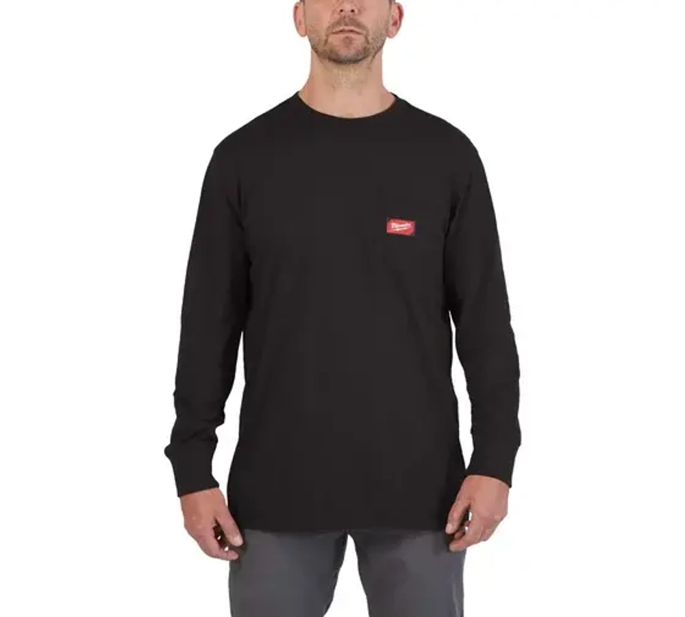 Лонгслив WORK-XXL, черный