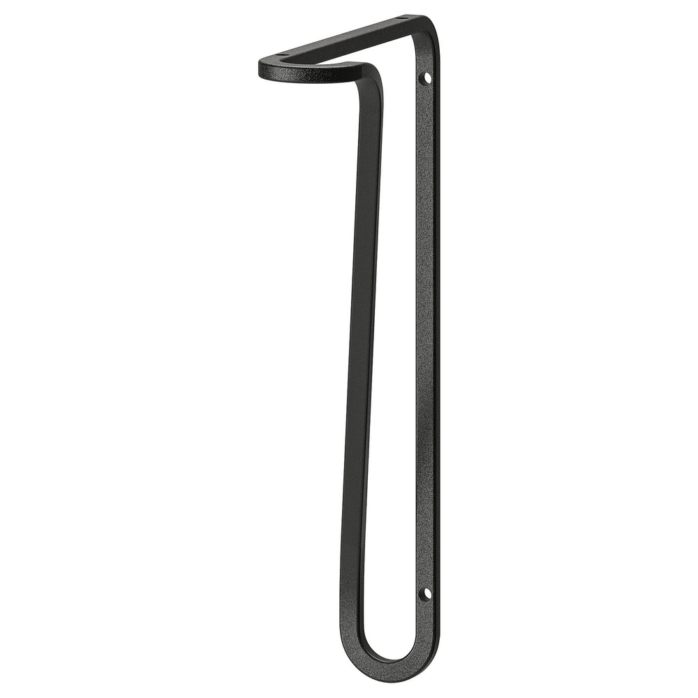 IKEA FÖRLÄGGARE  (ИКЕА ФЁРЛЭГГАРЕ)  -  Кронштейн - чёрный 18x25 см