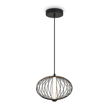 Подвесной светодиодный светильник 8W 3000K FR6131PL-L10B чёрный Sabi Freya