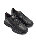 Кожаные кроссовки BOSS BLACK - черный(50529520)
