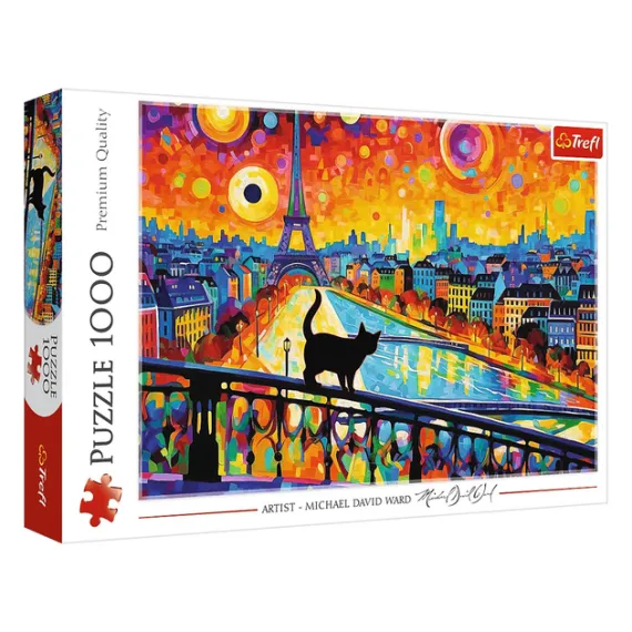 Puzzles - "1000" - Cat in Paris