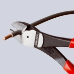 Кусачки боковые особой мощности хромированные 160 мм Knipex 74 05 160
