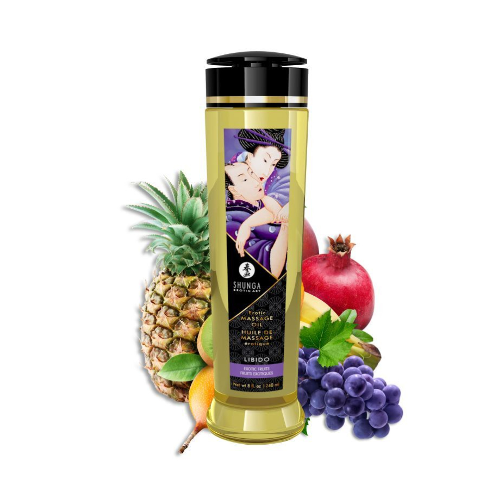 Shunga Erotic Massage Oil - Масло массажное. Экзотические фрукты 240 мл