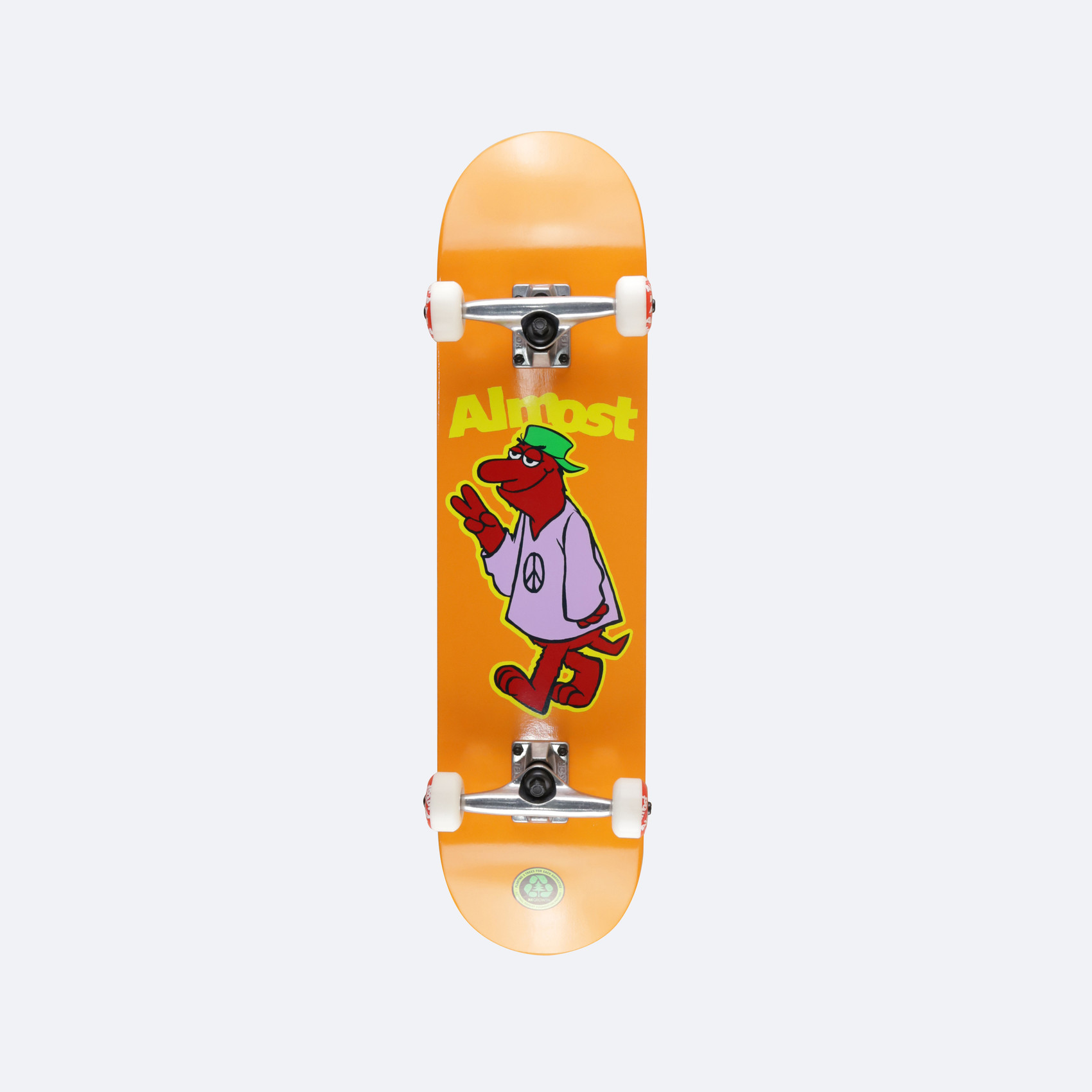 Скейтборд в сборе Almost Peace Out FP (orange) артикул: - купить в магазине Дайс
