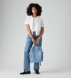 Рюкзак LEVI'S WOMEN'S L-PACK ROUND INDIGO LIGHT WASH 9