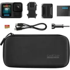 Экшн-камера GoPro 13 Hero Black + фирменный чехол + карта памяти 64 Гб