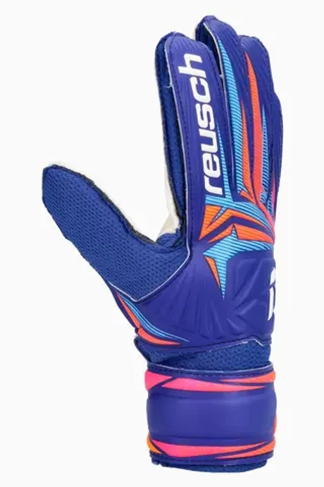 Вратарские перчатки Reusch Attrakt Solid Junior - темно-синий