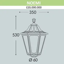 Плафон Noemi E35.000.000.VYH27 Fumagalli
