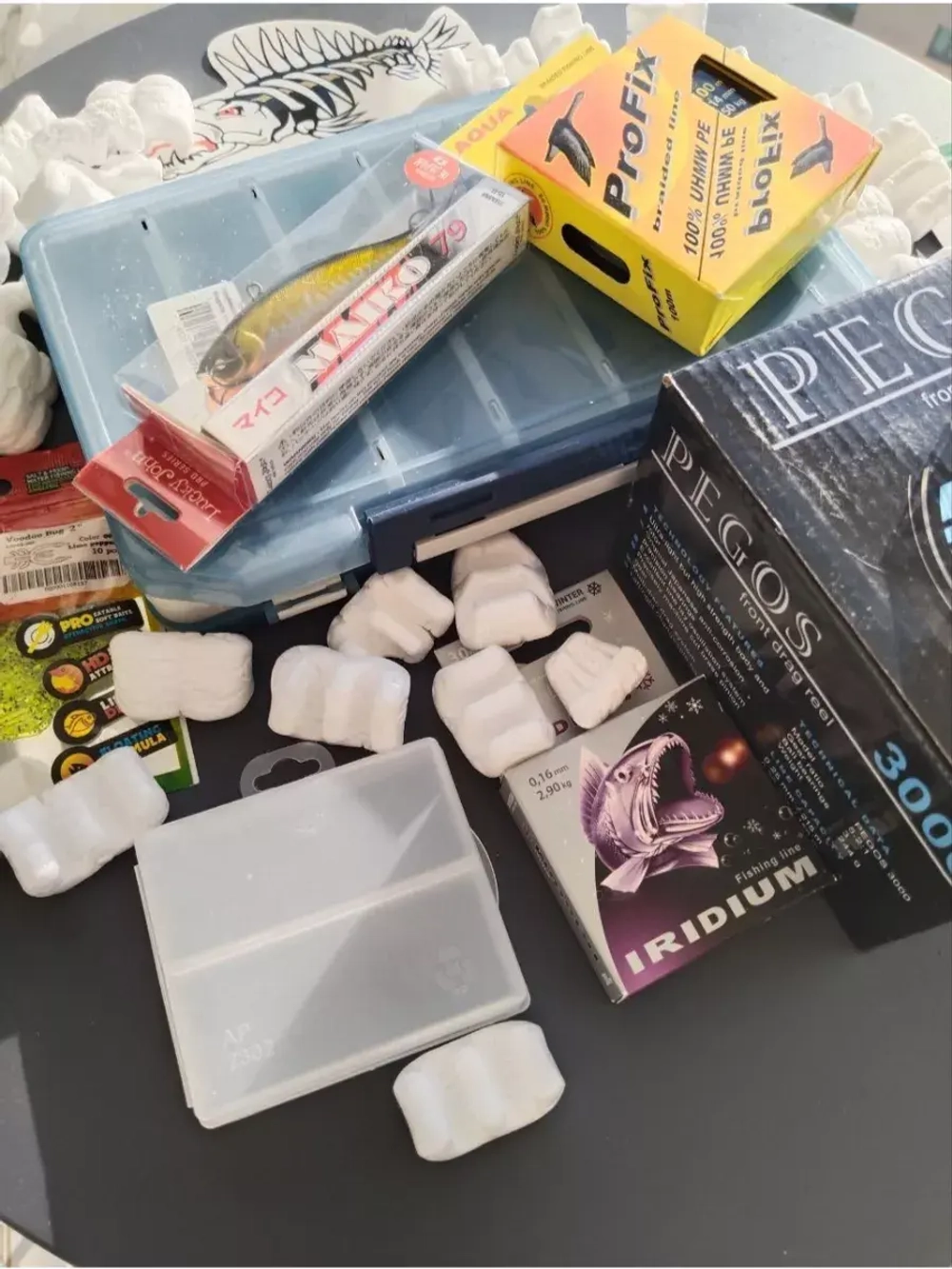 Mystery box мужчине, Подарок рыбаку, размер L (10 товаров)
