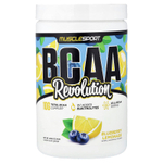 MuscleSport, BCAA Revolution™, лимонад с голубикой, 450 г (15,9 унции)