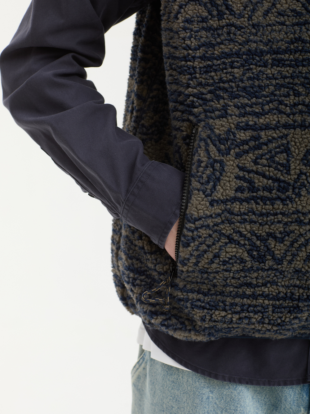 Мужской Жилет Tnt Gramicci Reversible Fleece