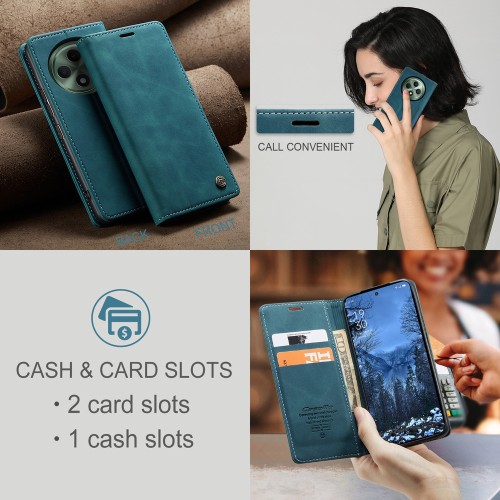 Чехол-книжка CaseMe Matte OPPO Reno 12F/12FS