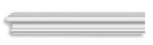 Молдинг гладкий Decomaster 97620F гибкий 56х20х2400мм