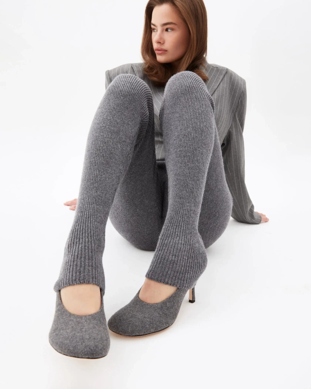 Туфли TIME  dark grey