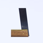 Угольник столярный с упором GOLDRATIO Dovetail Square 75 мм, 1:6, для разметки шипов и гнезд соединения ласточкин хвост М00023630