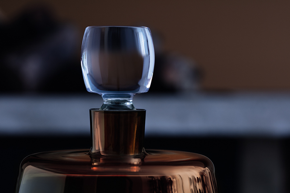 Декантер Whisky Club 1.05л коричневый LSA International