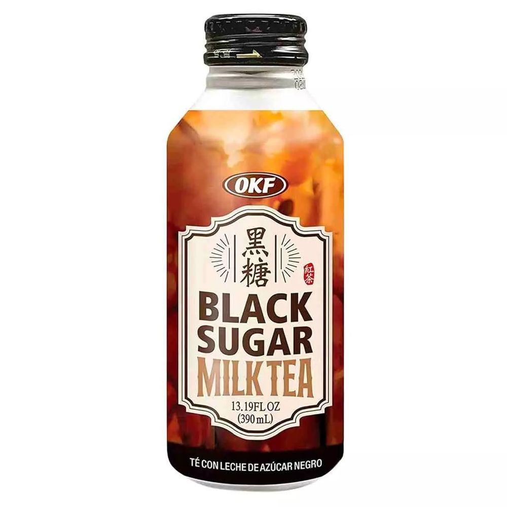 Напиток кофейный OKF ж/б 390мл Black Sugar milktea