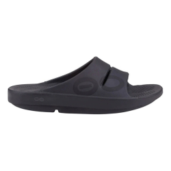 Мужские теннисные кроссовки OOFOS Ooahh Sport Recovery Shoes - Schwarz Matt