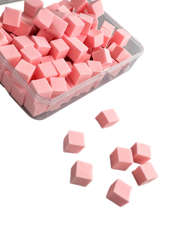 Набор сменных губок с держателем для градиента Pink House, 100 шт