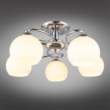 Люстра потолочная 5*Е27 OML-25107-05 хром Casoria Omnilux