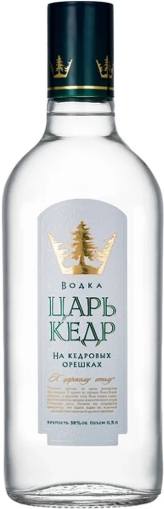 Водка Царь кедр