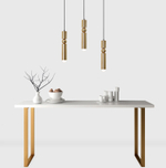 Подвесной дизайнерский светильник  Fulcrum от Lee Broom (золотой)