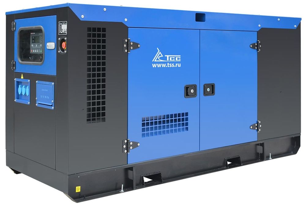 Дизельный генератор ТСС АД-30С-Т400 в шумозащитном кожухе с АВР арт. 025308