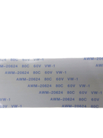 Шлейф FFC 50-pin Шаг 0.5mm Длина 30cm Прямой A-A AWM 20624 80C 60V VW-1