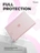 Чехол книжка для iPad 7/8/9 10,2"Gurdini Slim Case полиуретановый розовый
