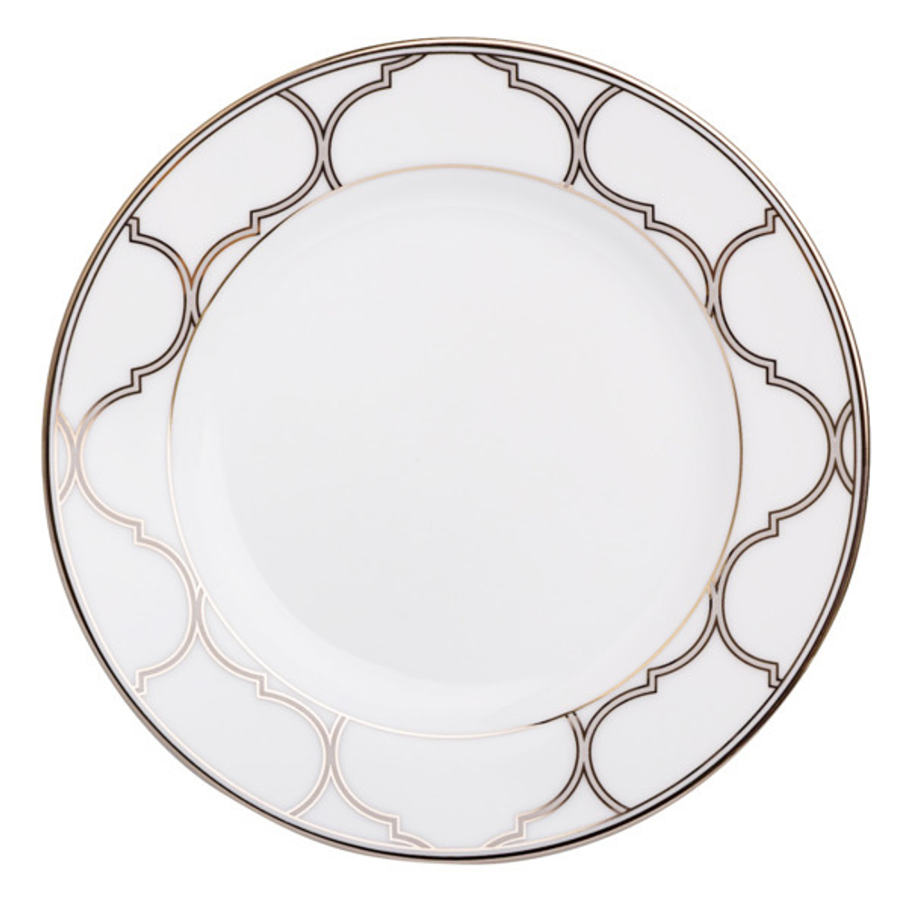 Тарелка пирожковая 16см Noritake Царский дворец с платиновым кантом