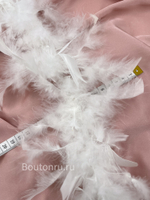 Боа белое индюшиное 1 нить