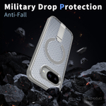 Прозрачный чехол Mesh Pro Magnetic Case для Google Pixel 10А