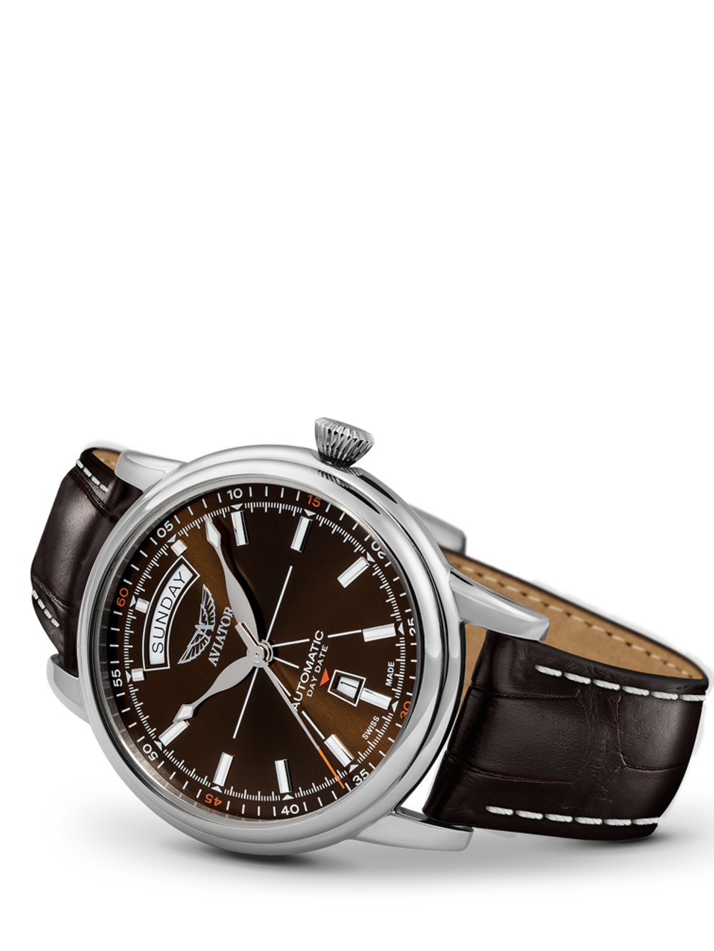 Чаcы механические AVIATOR DOUGLAS DAY DATE V.3.20.0.140.4 мужские