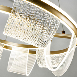 Подвесной cветильник LED4U L7706-630 GD