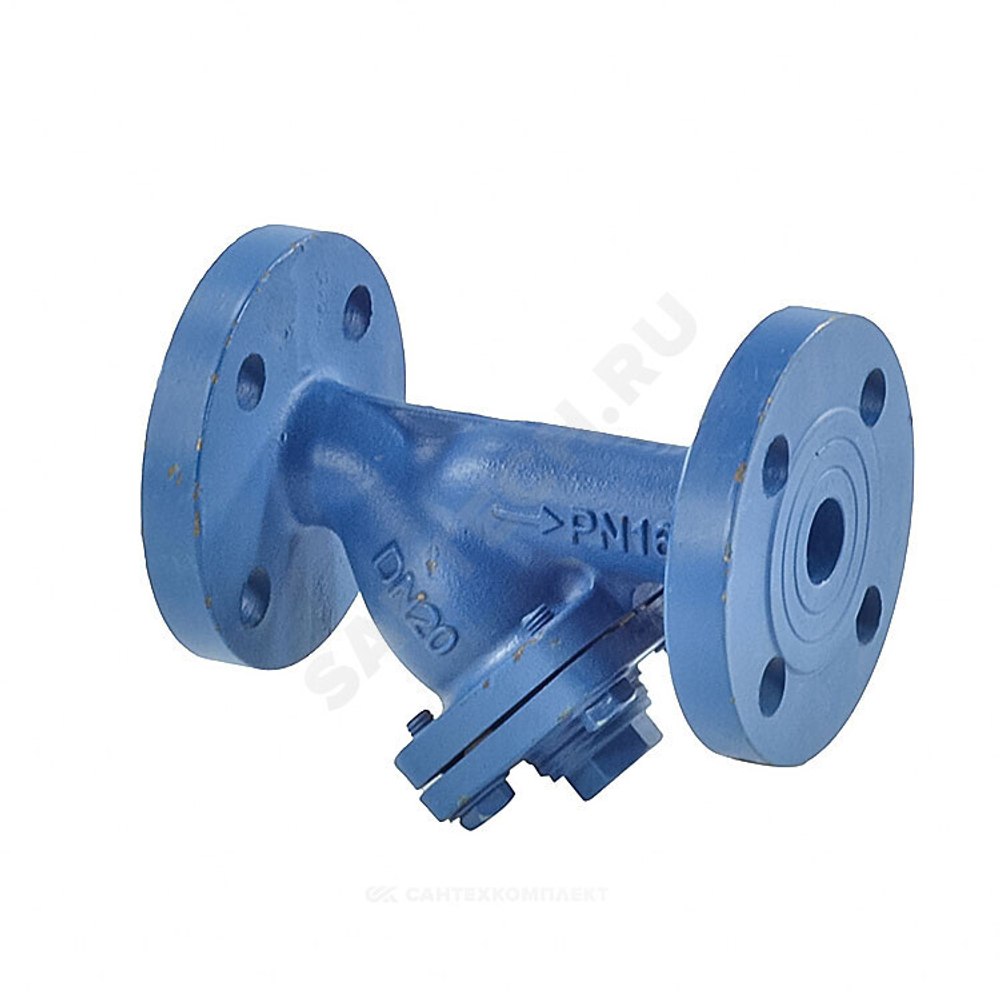 Фильтр магнитный сетчатый Y-образный чугун Ду 25 Ру16 Тмакс=300 oC фл F3240NA с пробкой Tecofi F3240NA-0025