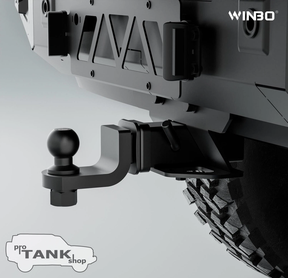 Бампер задний силовой + фаркоп WINBO MECH для TANK 400